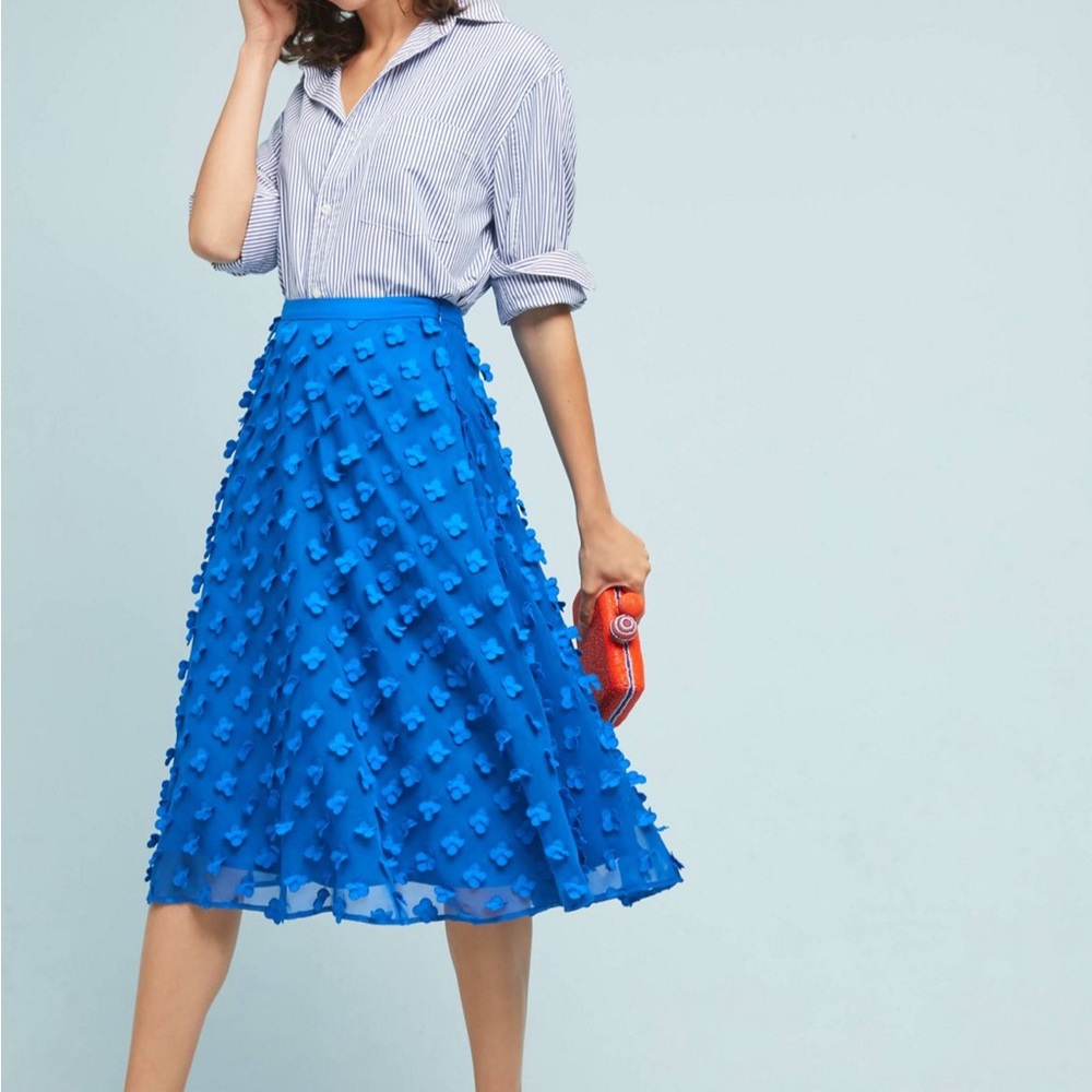 Anthropologie “Alice Textured” Women's Skirt